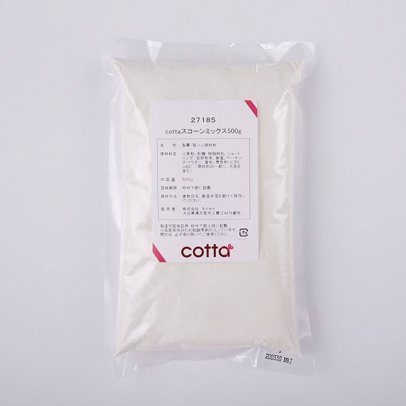 スコーンミックス 500g 27185 1袋※軽(ご注文単位1袋)【直送品】