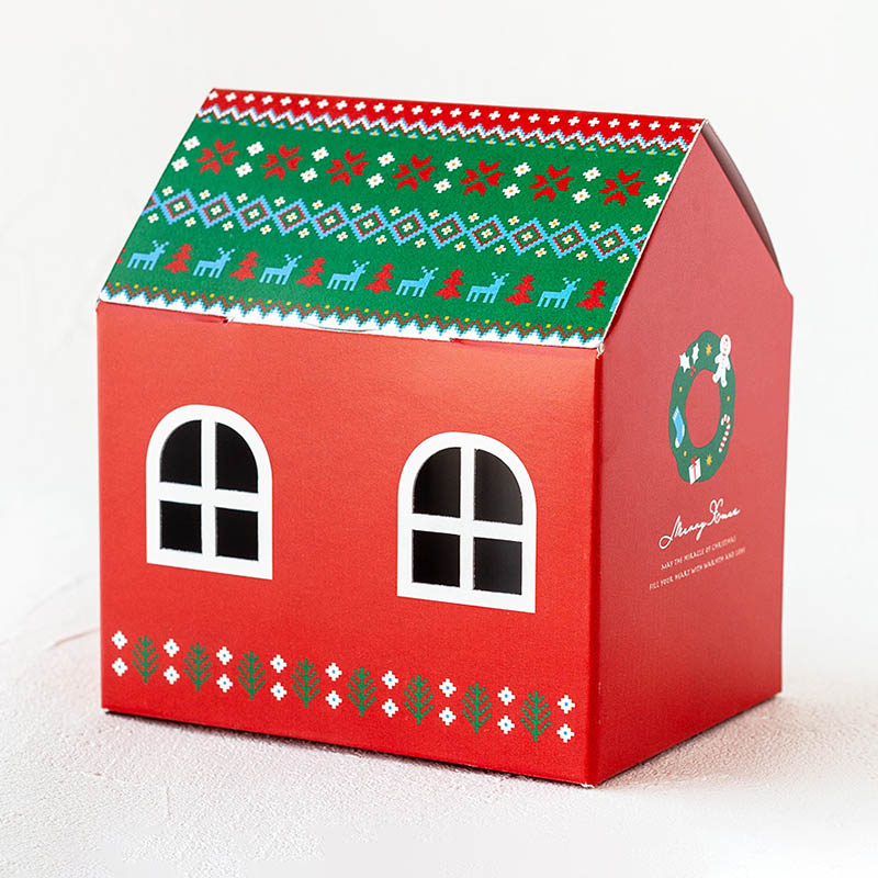 ギフト箱 お菓子のおうち クリスマス 97134 20枚/束(ご注文単位1束)【直送品】