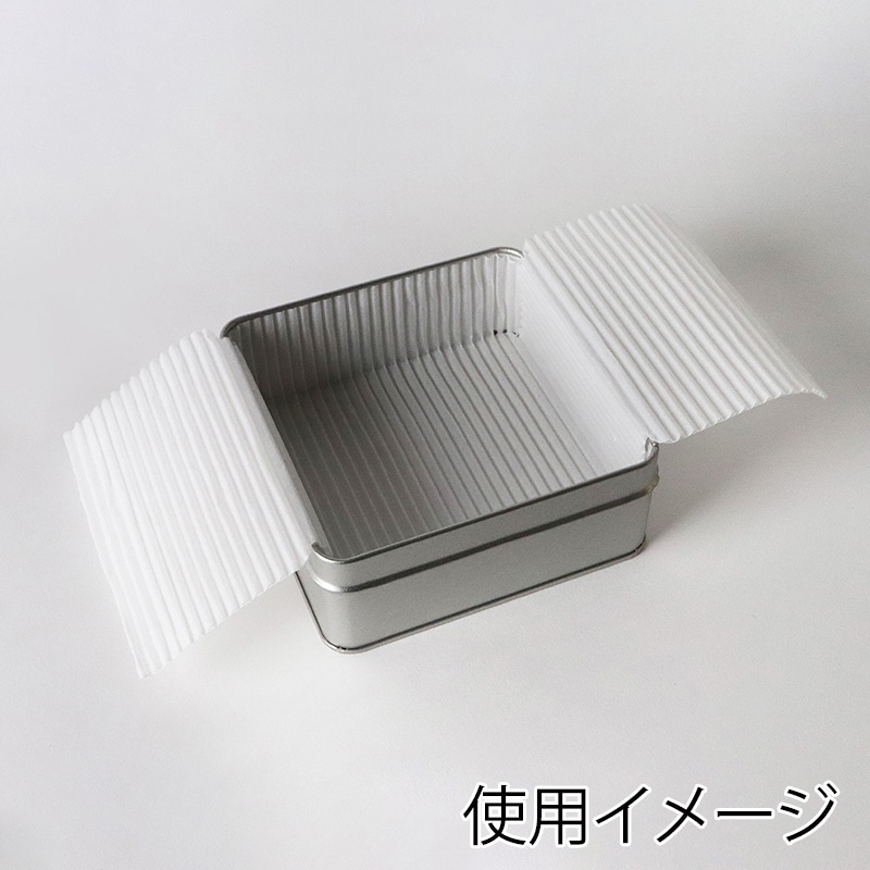 プレーン缶 角96L専用グラシン紙 98562 100枚/束(ご注文単位1束)【直送品】