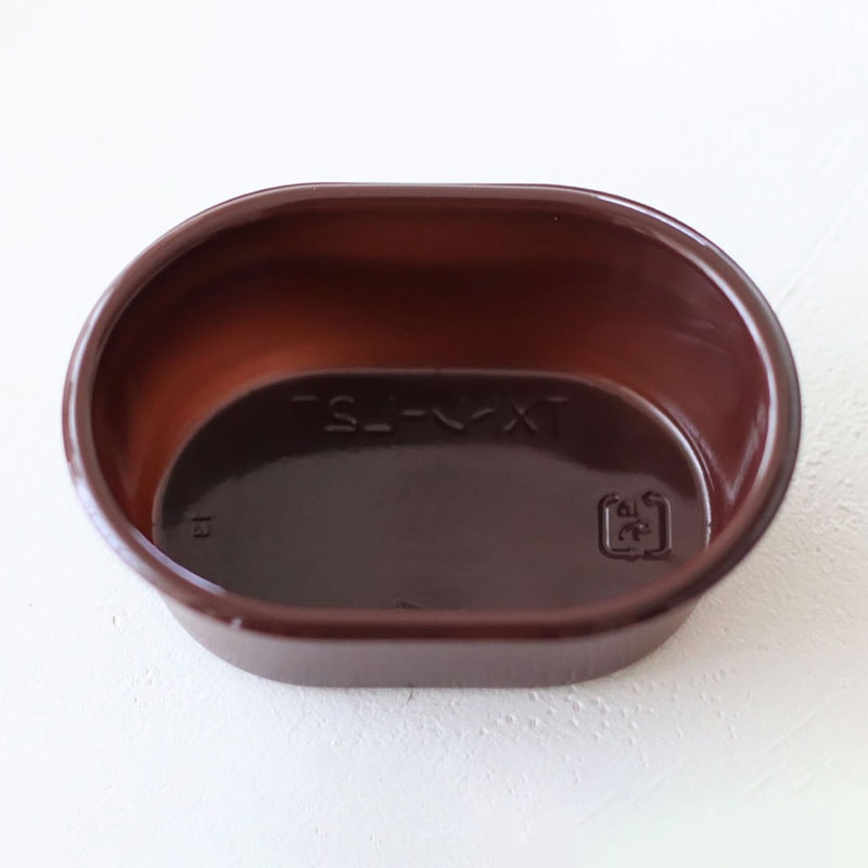 cotta 製菓資材 TXトレー オーバル 74441 L27 100個/セット(ご注文単位1セット)【直送品】