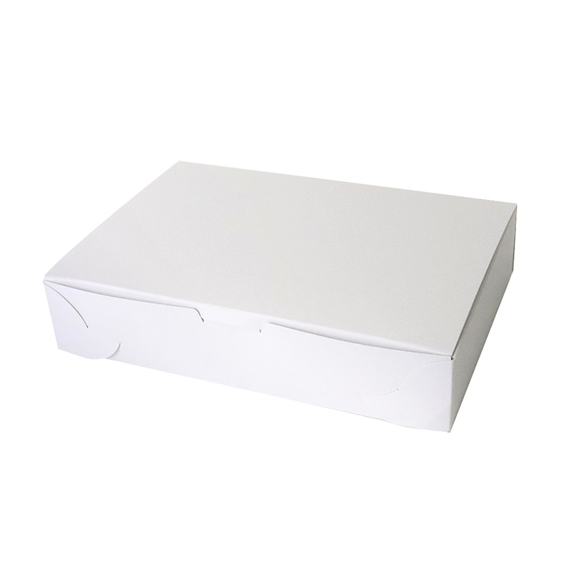 白無地菓子箱 10号 97293 10枚/束（ご注文単位1束）【直送品