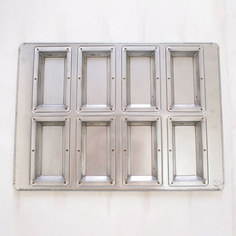 シリコン加工型天板 フィナンシェ型 6取サイズ 30面 420003330 1個（ご