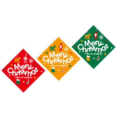 cotta ケーキピック クリスマスパーティー 64453 10セット/束(ご注文単位1束)【直送品】