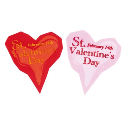 cotta ケーキピック ハートバレンタイン 66838 10組/袋(ご注文単位1袋)【直送品】