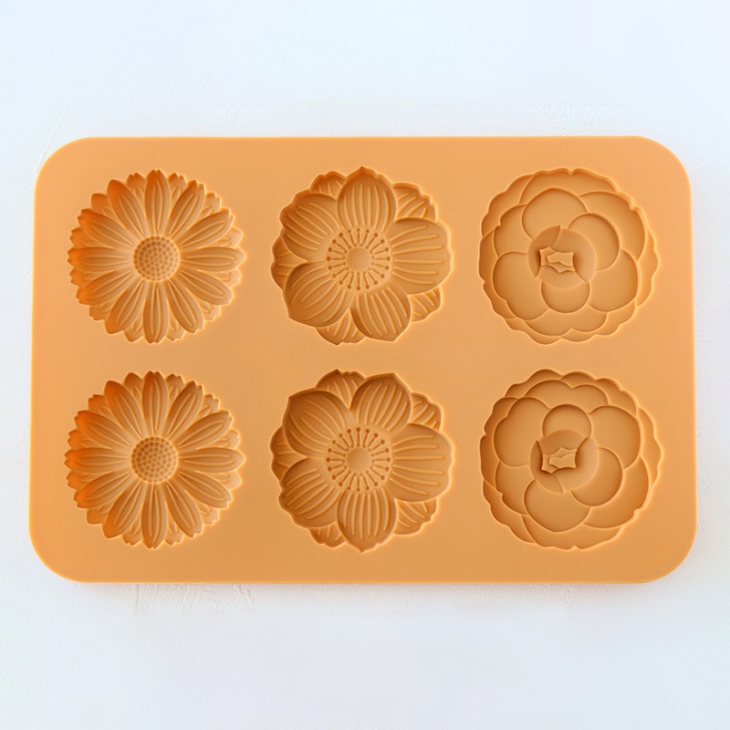 アンティーク　チョコレートモールド　お花 お花のチョコレート型（22） シリコン型 シリコンモールド お