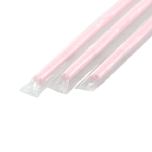 シバセ工業 フレックスストロー　フィルム包装 4.5×12 331パステルPK 1箱（ご注文単位1箱）【直送品】