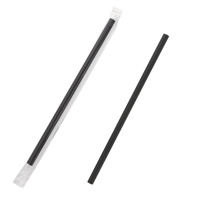 しろくろ様 専用ページ シバセ工業 ストレートストロー 8mm×21cm 黒 1箱（ご注文単位1箱