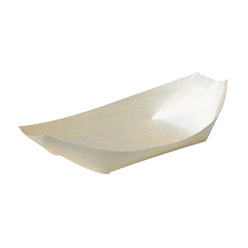 アサヒグリーン ポプラ舟皿 6号 50枚入 5026 50枚/袋（ご注文