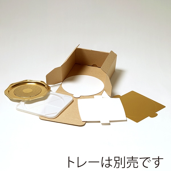 こ*ー様 引退品5箱まとめ売り格安 サガシキ ケーキ箱 UNIエコクラフトデコ箱 5号 100枚