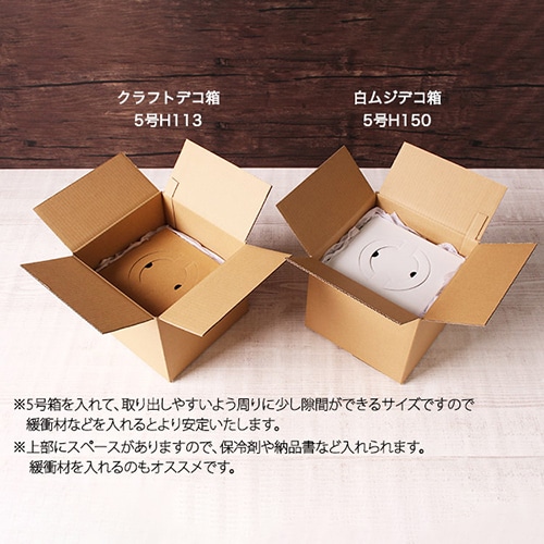 サガシキ デコ箱5号用宅配ダンボール BF 20枚入 HCB017AA_S_20 20枚/束