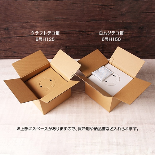 サガシキ デコ箱6号用宅配ダンボール BF 20枚入 HCB018AA_S_20