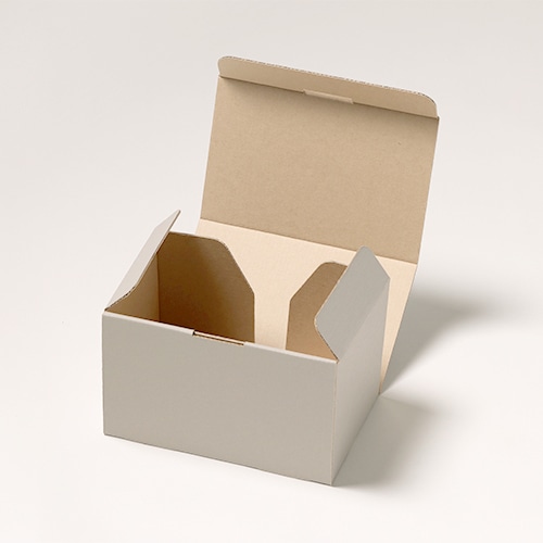 サガシキ UNIナチュラルグレー カットケーキ箱 2号 S 25枚入