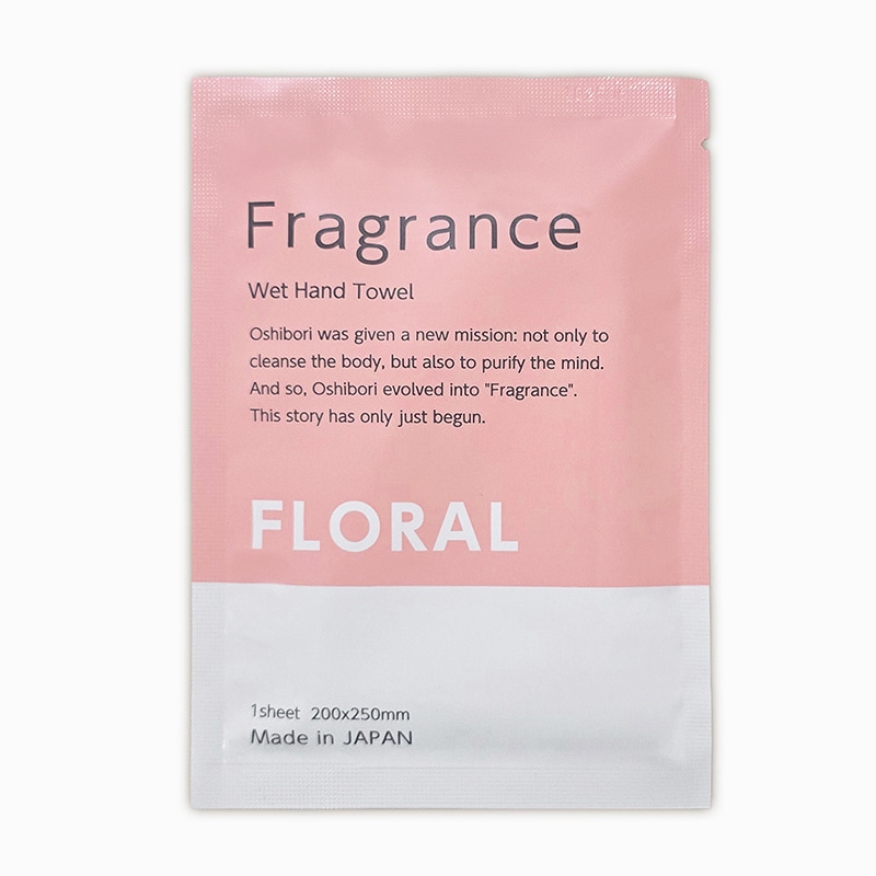 ニーズ Fragrance 香り付き厚手おしぼり 100本入 フローラルの香り 1箱