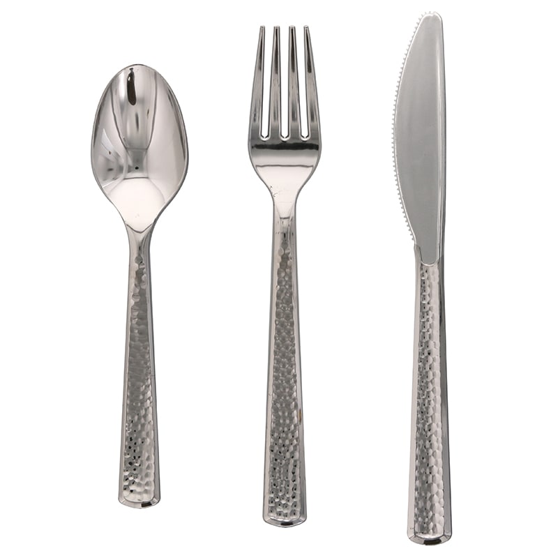 アームカンパニー ポリスチレン カトラリーパック フォーク・ナイフ・スプーン 18本 MZTHCP 1パック(ご注文単位40パック)【直送品】