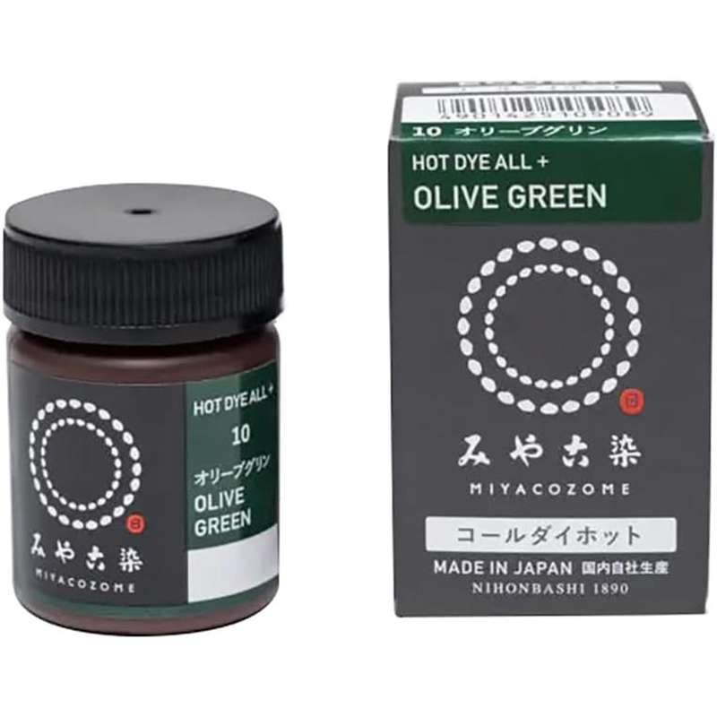 桂屋 染料みやこ染めコールダイホットECOオリーブグリーン 約20g ポリ瓶 1個入 ECOH-10 1個(ご注文単位1個)【直送品】