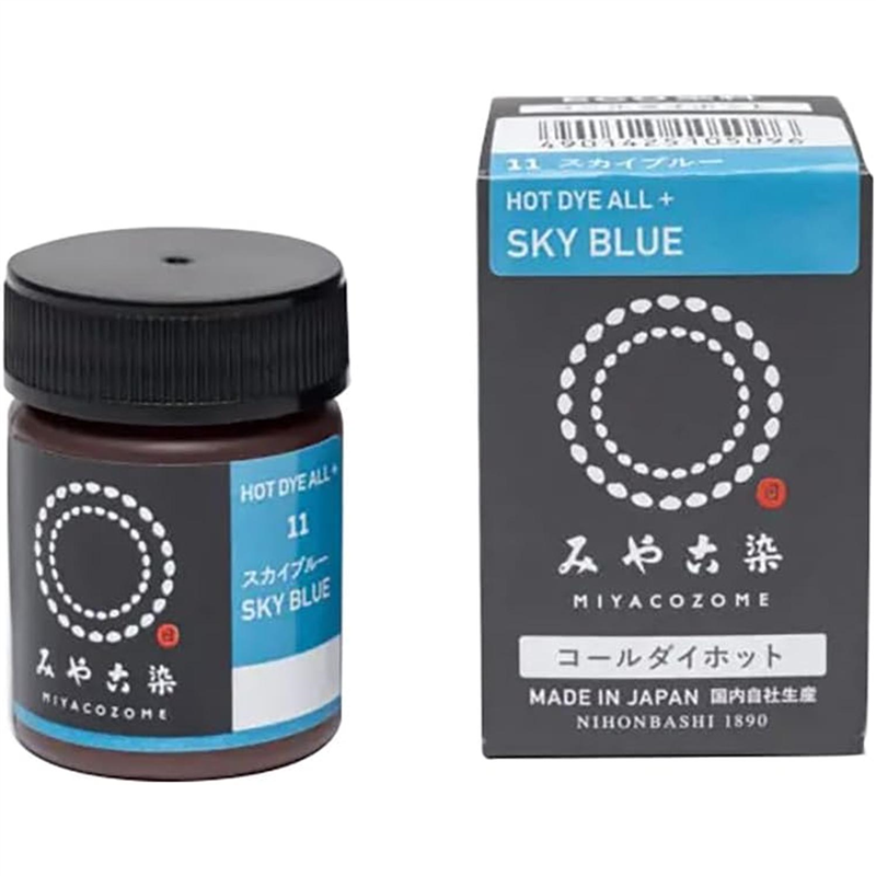 桂屋 染料みやこ染めコールダイホットECOスカイブルー 約20g ポリ瓶 1個入 ECOH-11 1個(ご注文単位1個)【直送品】