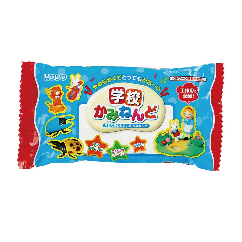 クツワ 学校かみねんど PT935 1個(ご注文単位1個)【直送品】