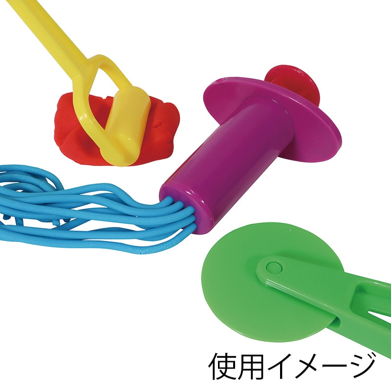 クツワ バケツ入りこむぎこねんど 12色セット PS050 1個（ご注文