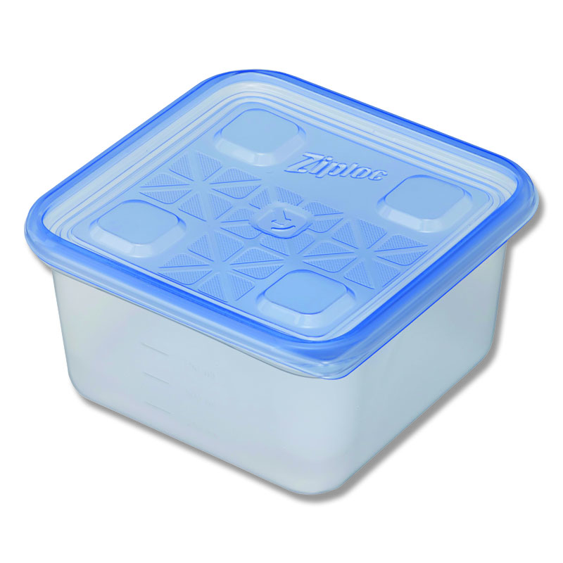 旭化成ホームプロダクツ ジップロックコンテナー 正方形 1100ml 2個