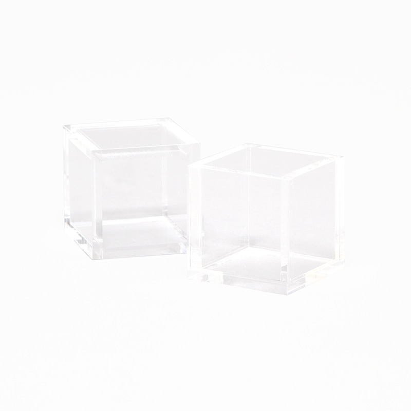 HEIKO アクリルサイコロ 5面体 70角 1個 007307904 包装用品