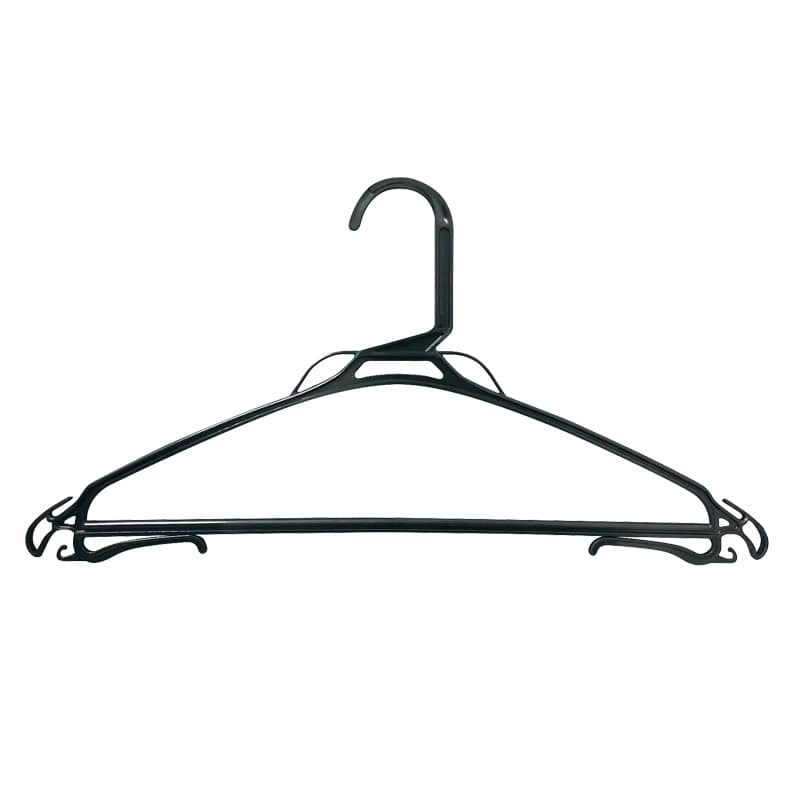 sanwa プラスチック クリーニング用ハンガー 370本ケース入り NO.8 370