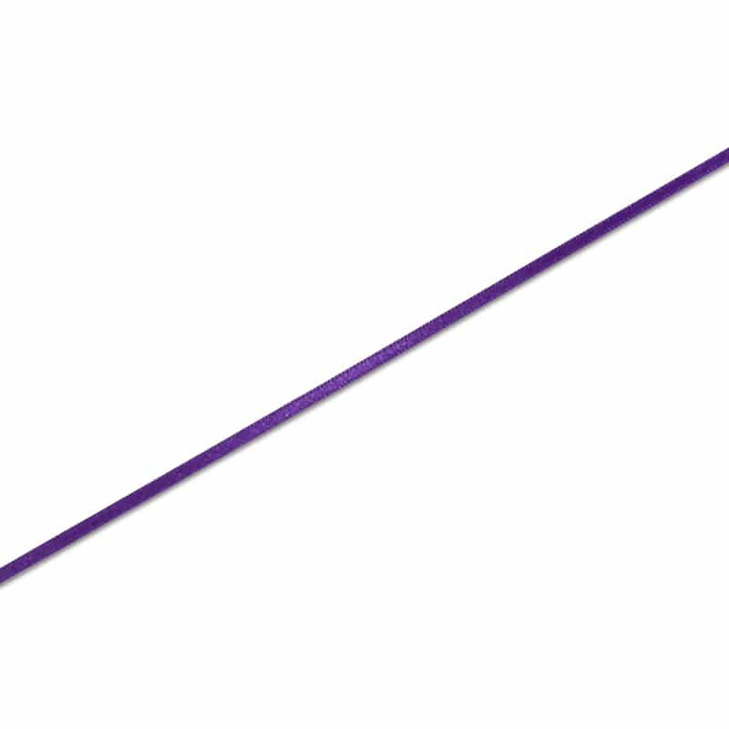 HEIKO シングルサテンリボン 3mm幅×20m 濃紫 1巻
