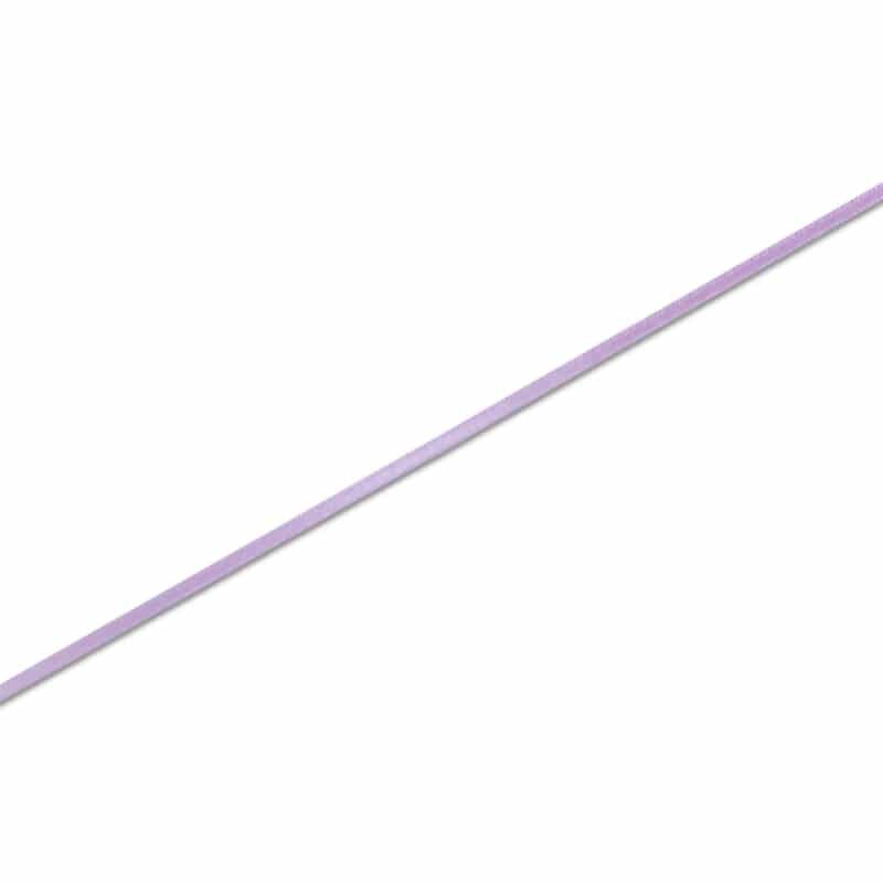 HEIKO シングルサテンリボン 3mm幅×20m 薄紫 1巻