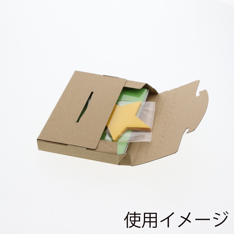 HEIKO 箱 ラクポスBOX 160-20 クラフト 10枚/袋 002123021 包装