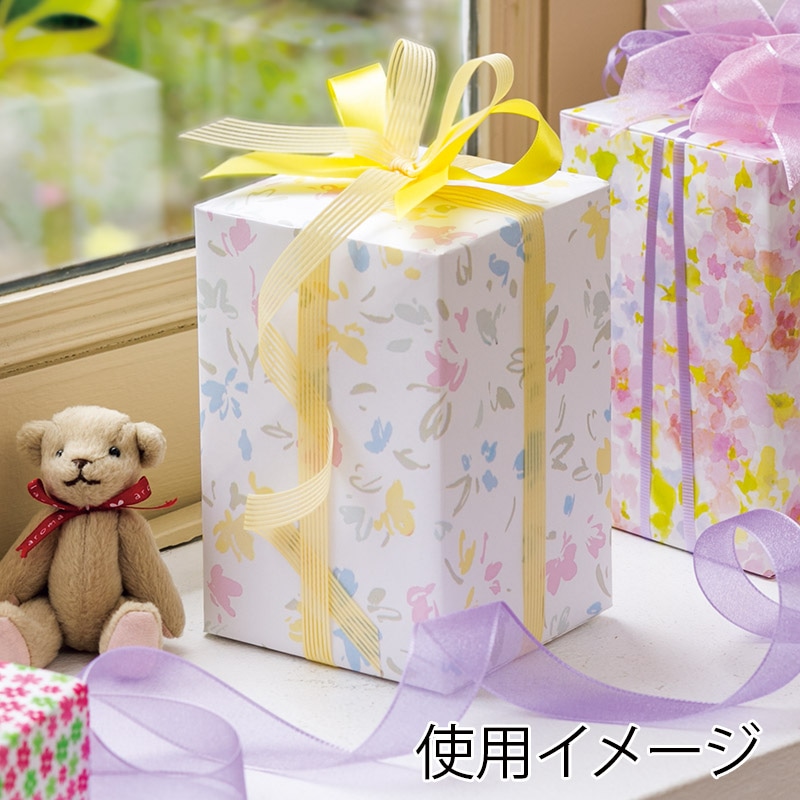 ヘイコー 包装紙 全判 上質紙 ペールフラワー 100枚入 002360900 HEIKO 包装紙 全判 ペールフラワー 100枚⁄袋 002360900 包装用品・店舗