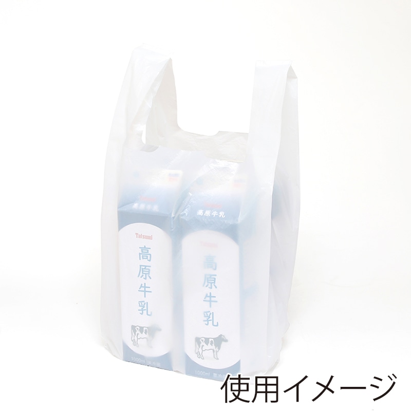 HEIKO レジ袋 EFハンド ハンガータイプ L 100枚/袋 006645914
