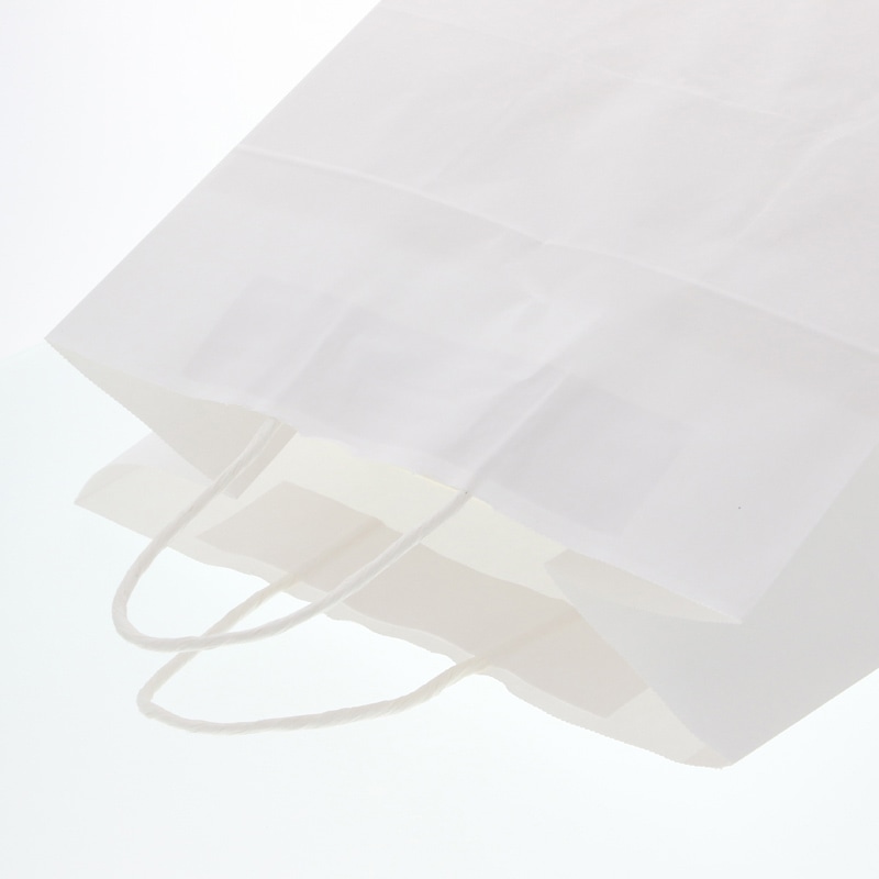 HEIKO 紙袋 25チャームバッグ 25CB 30-3 晒白無地 50枚/袋 003267110