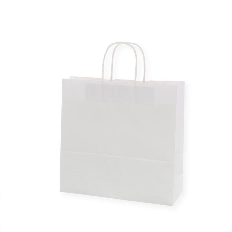 HEIKO 紙袋 25チャームバッグ 25CB 3才 晒白無地 50枚/袋 003240101