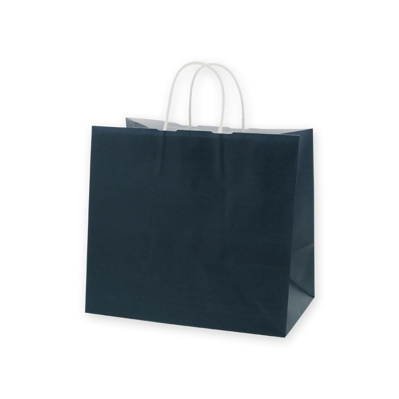 HEIKO 紙袋 25チャームバッグ 25CB 32-4 藍 50枚/袋 003268103