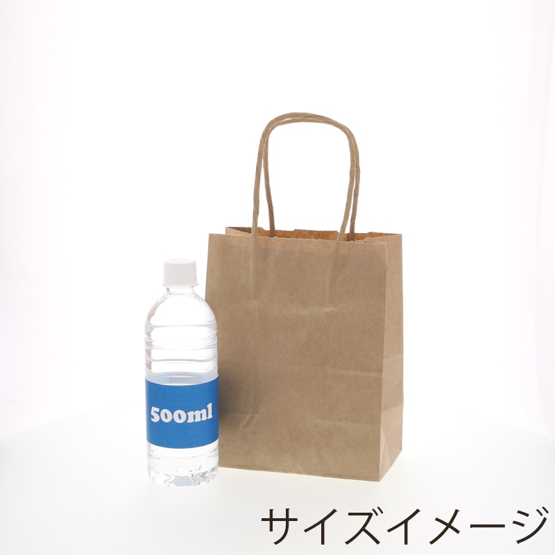 HEIKO 紙袋 25チャームバッグ 25CB 18-1 未晒無地 50枚/袋