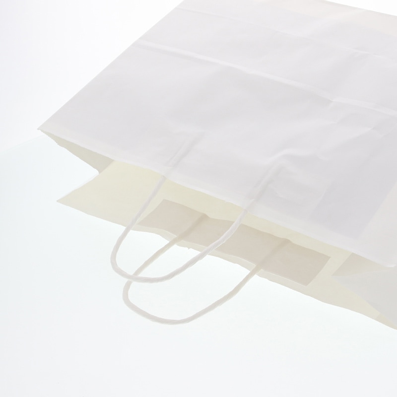 紙袋 ケース販売HEIKO 25チャームバッグ 55-1 未晒無地 003298501 1ケース(50枚入×4袋 合計200枚) ケース販売HEIKO 紙袋 25チャームバッグ 55-1 白無地 003298500 1