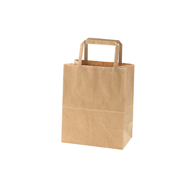 HEIKO Hフラットチャームバッグ220-1 茶 #003277301 1パック（50枚） 〔×10セット〕 直送・代引不可 (まとめ) HEIKO Hフラットチャームバッグ220