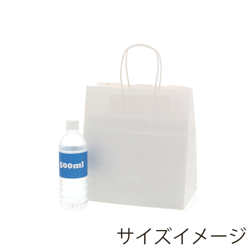 HEIKO 紙袋 25チャームバッグ 25CB 26-18 白無地 50枚/袋