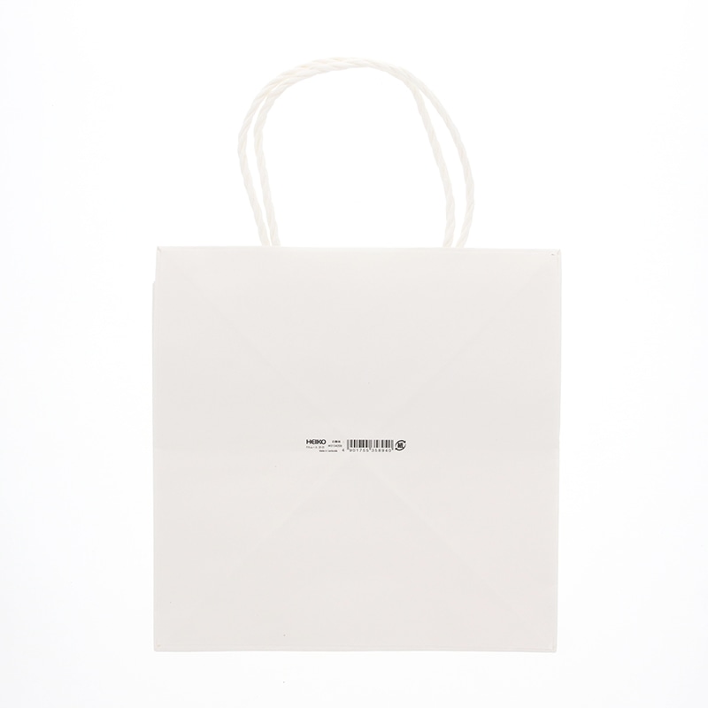 HEIKO 紙袋 Pスムースバッグ 22-22 白無地 25枚/袋 003154209