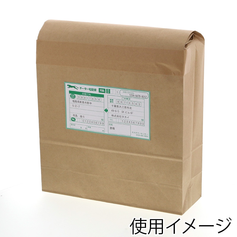 HEIKO 宅配袋 LL 未晒無地 ベロ無し 25枚/袋 004192124 包装用品