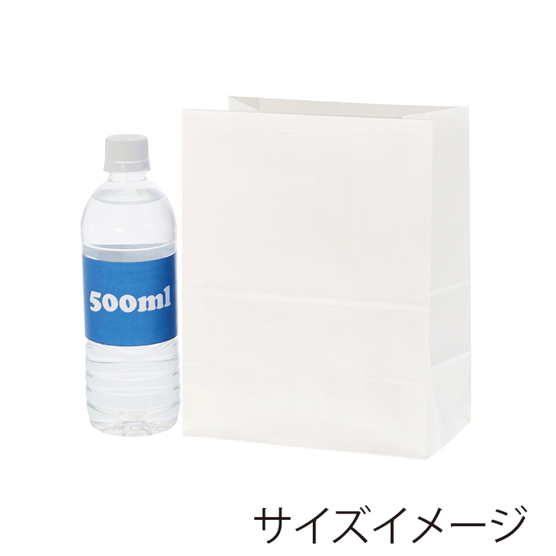 HEIKO白袋NO.4 140X200mm 500枚入x10袋 新品 HEIKO白袋NO.