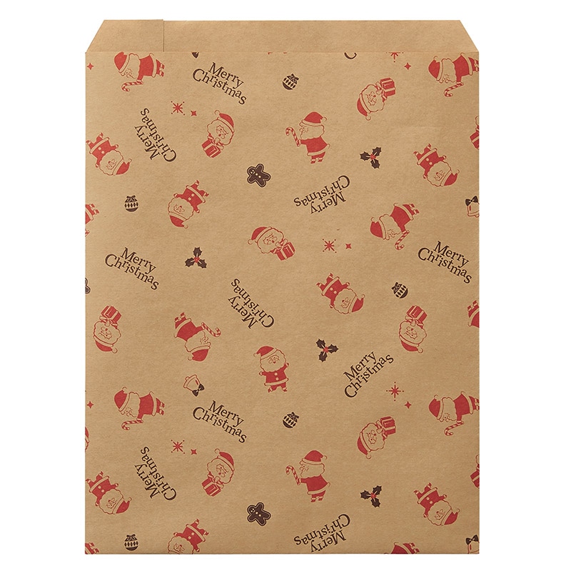 HEIKO クリスマス平袋 柄小袋 Rタイプ R-50 まめまめサンタ 200枚/袋