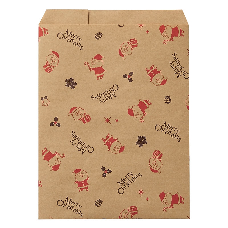 HEIKO クリスマス平袋 柄小袋 Rタイプ R-70 まめまめサンタ 200枚/袋