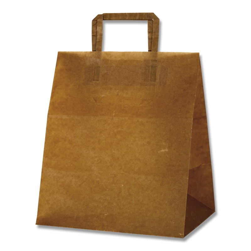 紙袋 ロー引き袋 手提 WT-S 10枚/束 008735316 包装用品・店舗用品の