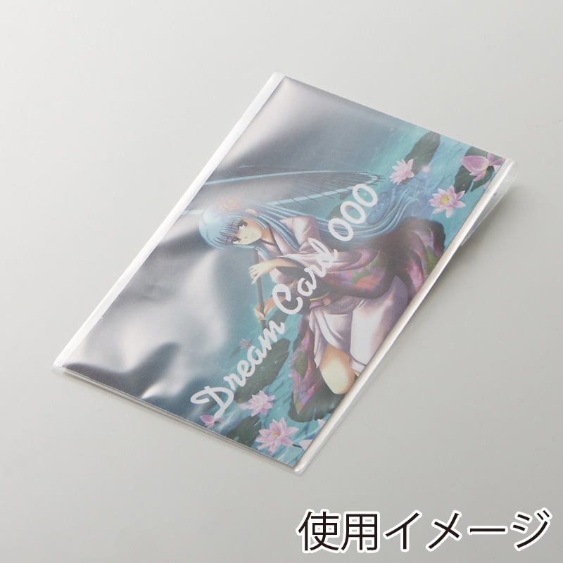 HEIKO OPP袋 クリスタルパック T6-10 (テープ付き) 100枚/袋 006740300