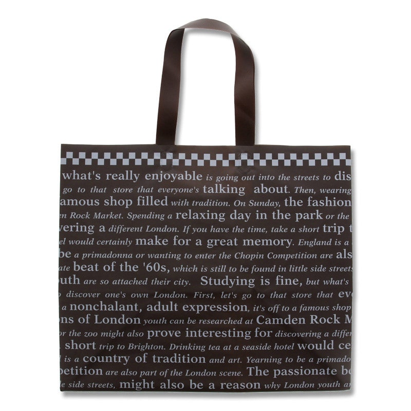 ＨＤポリチャーム　ＷＳ　チェッカー　ＢＲ　表記入　１０束（２００枚） HEIKO HDポリチャーム W3S チェッカー 表記入 20枚 : 厨房卸