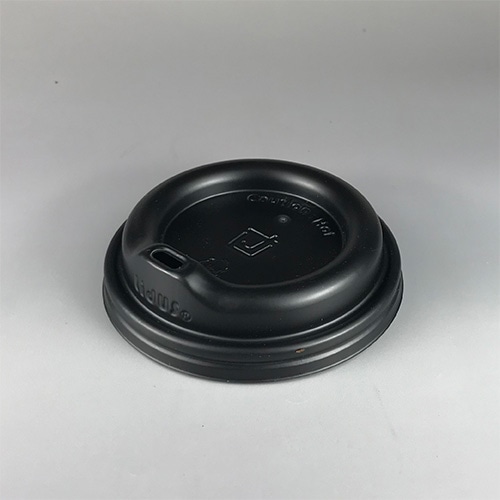 BMターゲット 二重カップ用　ノーストローリッド 90口径　9・10・12・16オンス対応 黒 50個/袋（ご注文単位20袋）【直送品】