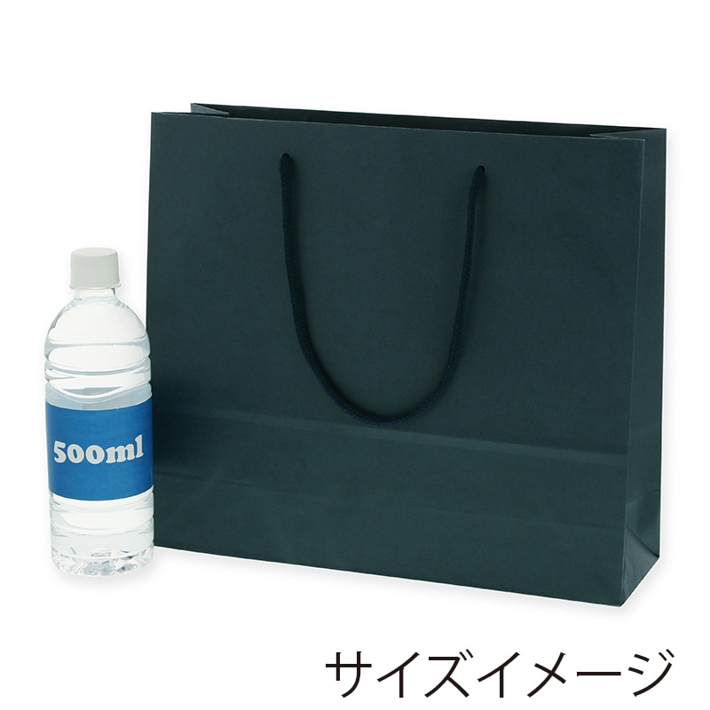 HEIKO 紙袋 カラーチャームバッグ 3才 紺 10枚/袋 005320112 包装用品
