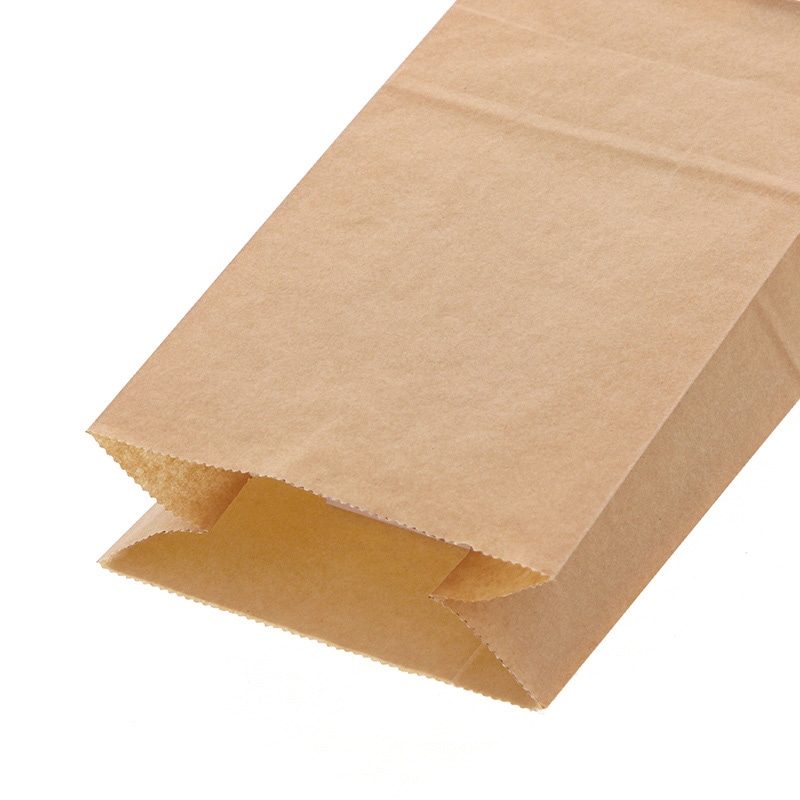 HEIKO NF(ノンフッ素)耐油角底袋 No.4 未晒無地 100枚/袋 004180331