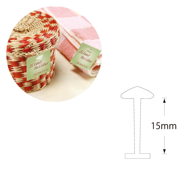 HEIKO タグピン スタンダード(Sタイプ) 15mm 10000本/箱