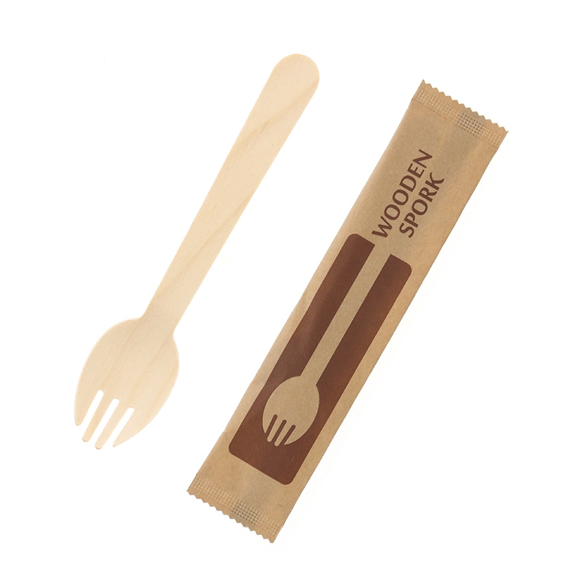 シモジマHEIKO 木製フォークスプーン 140mm バラ #004514126 1セット（3000本：100本×30パック） シモジマHEIKO 木製フォークスプーン 140mm バラ #004514126 1セット